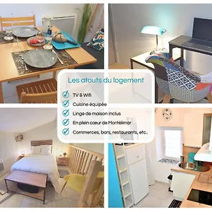 Appartement ღ Le Cocon Montilien - Confortable T2 Avec Wifi, Montélimar